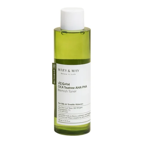 Vegan CICA Tea Tree AHA PHA Toner