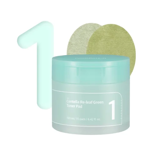 No.1 Centella Re-Leaf Green Toner Pad_1