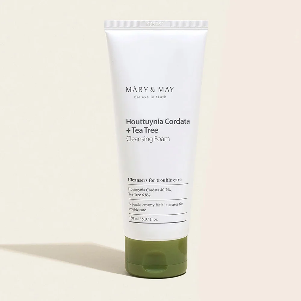 Houttuynia Cordata + Tea Tree Cleansing Foam