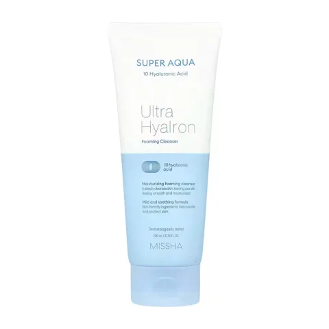 Super Aqua Ultra Hyalron Foaming Cleanser