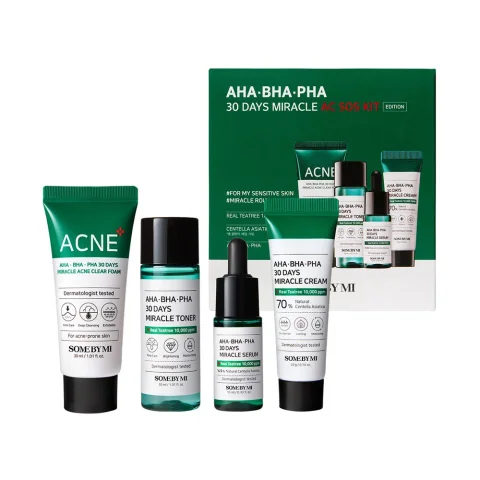 AHA BHA PHA 30 Days Miracle AC SOS Kit