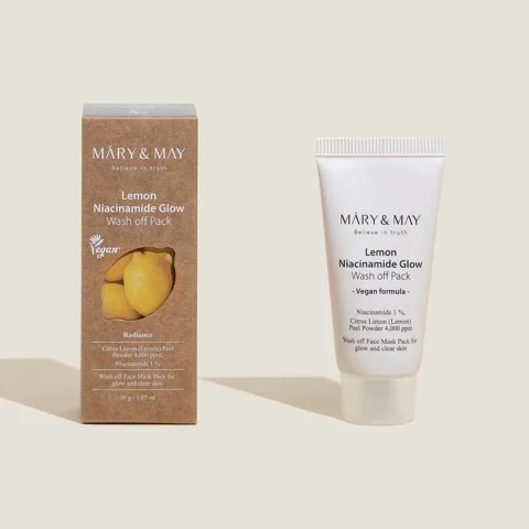 Vegan Lemon Niacinamide Glow Wash Off Pack_1