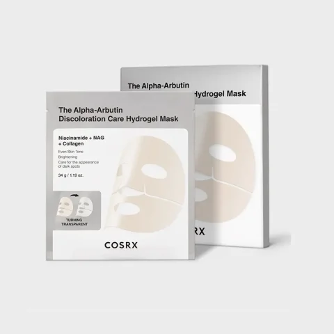 The Alpha-Arbutin Discoloration Care Hydrogel Mask