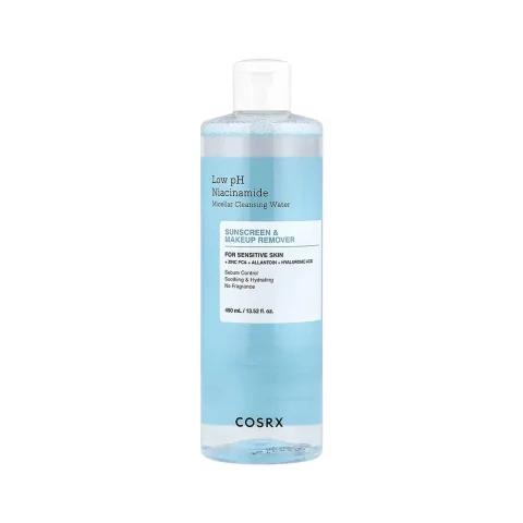 Low pH Niacinamide Micellar Cleansing Water, 400 ml